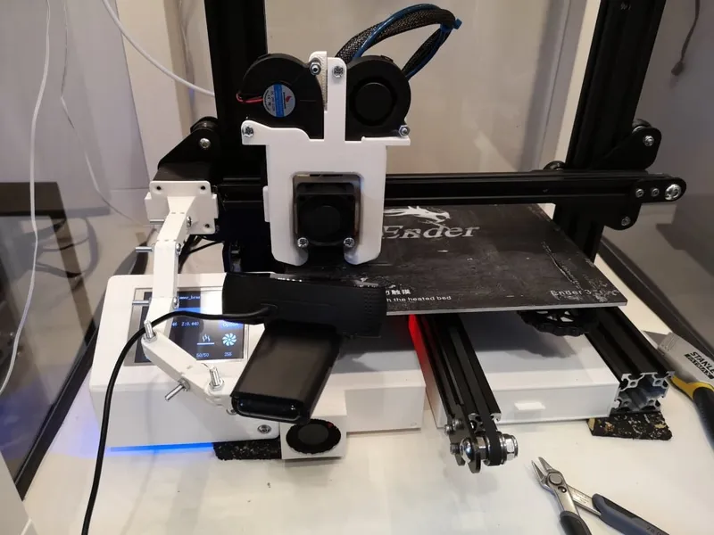 Ender-3 X-Axis Full Modular Mount for many Cams