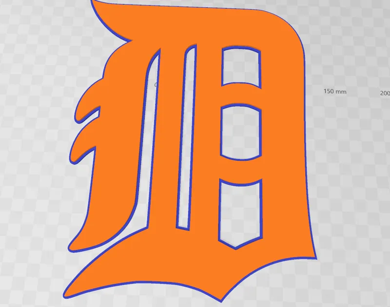 Detroit Tigers Crest