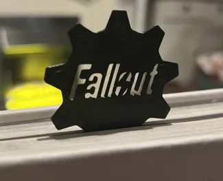 Super quick and simple Fallout bookmark
