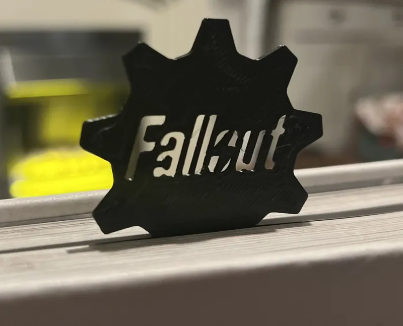 Super quick and simple Fallout bookmark