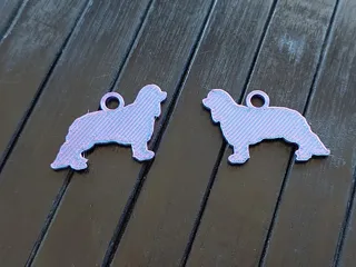 King charles cavalier Earrings