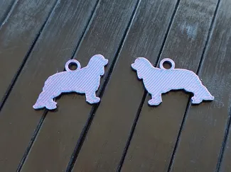 King charles cavalier Earrings