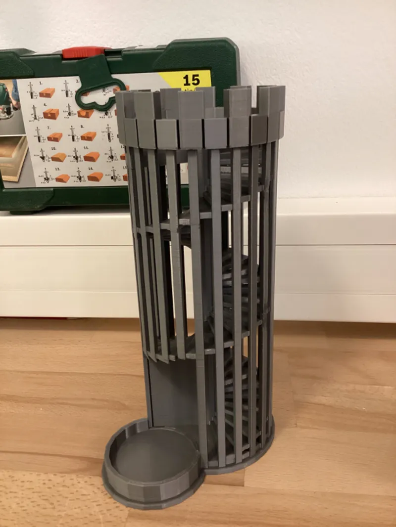 Staircase Dice tower for DnD