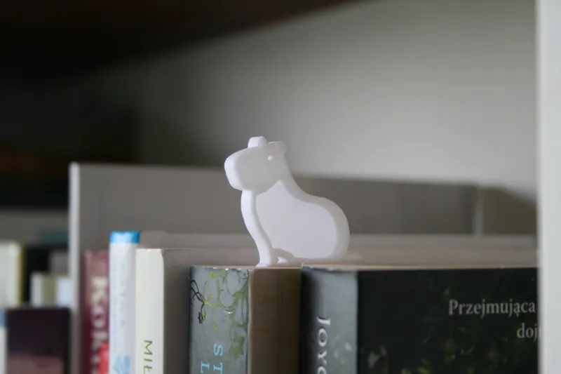 Capybara book mark