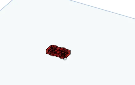 1x2 brick