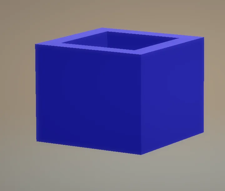 Square Pen Holder