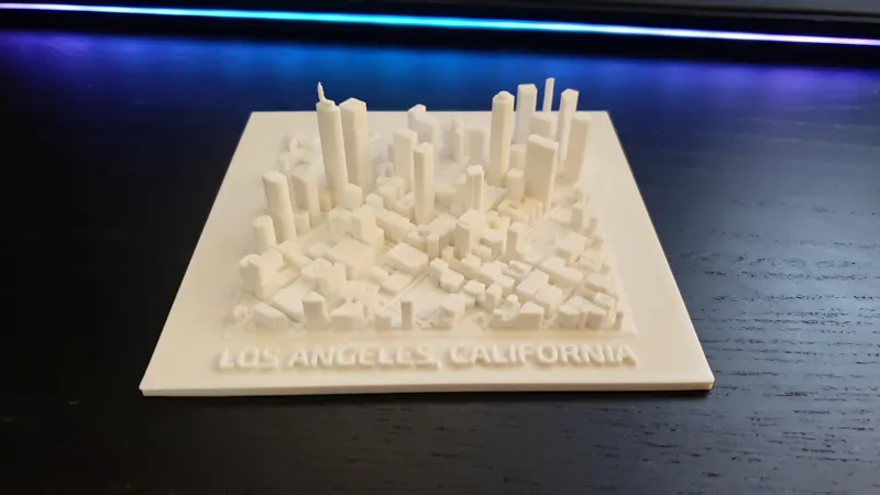 Los Angeles 3D Map