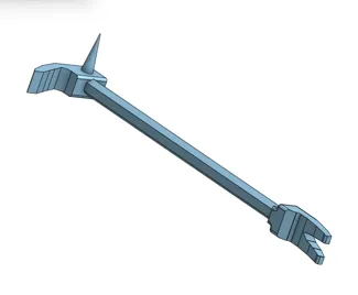 Halligan Bar model