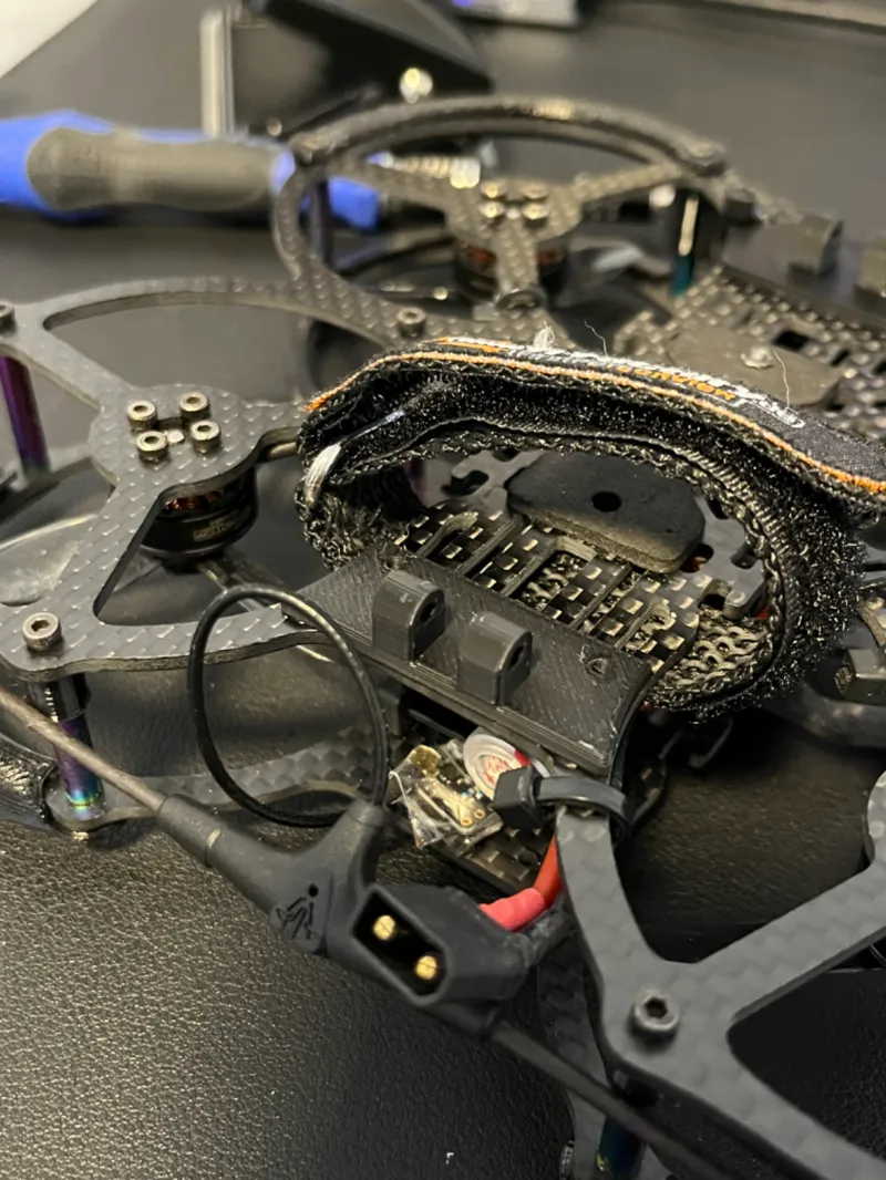 Lumenier QAV-PRO 1st generation: naked GoPro Mount