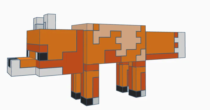 flexi minecraft fox