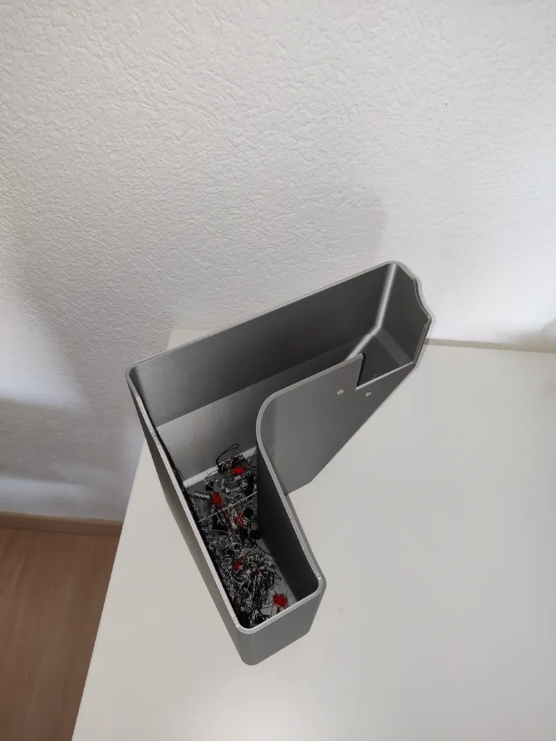 MultiPrint BambuLab poop chute with magnet holes