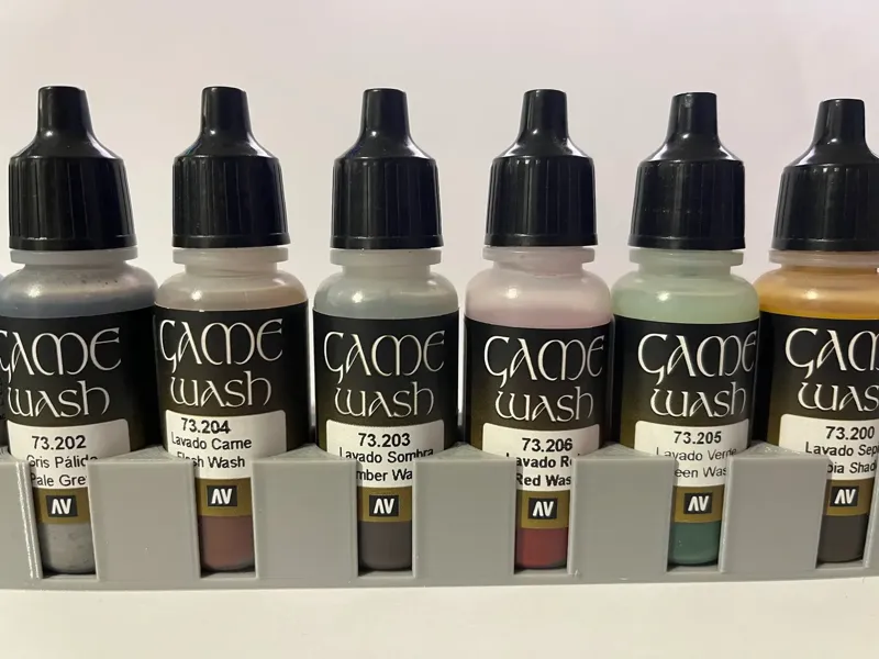 Vallejo paint rack (9 bottles)