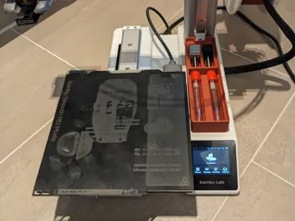 A1 mini side box with magnetic hotend storage