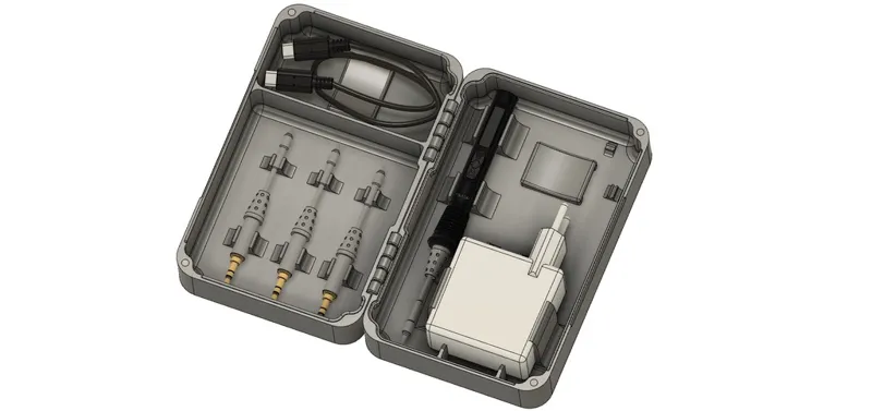 TS80P Soldering Iron Case (power supply inside)