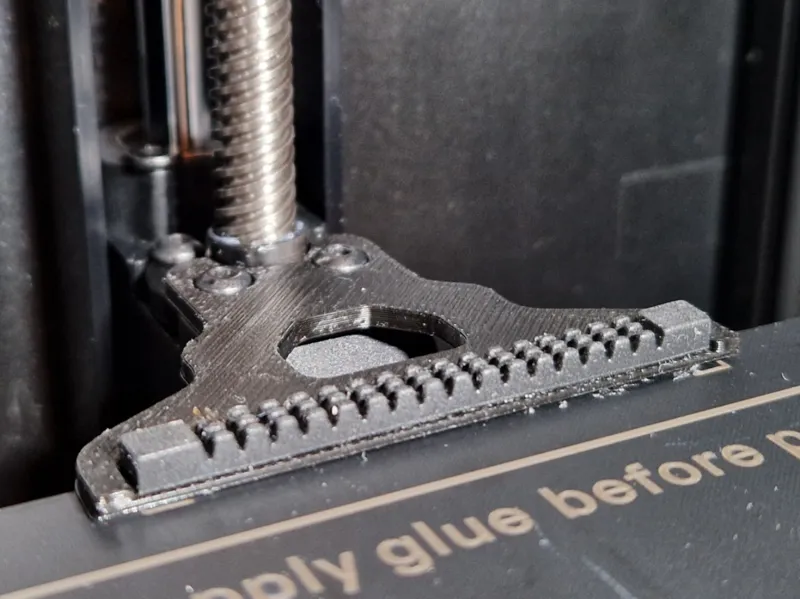 Creality K1C Nozzle Cleaner Easy Bed Plate Swap