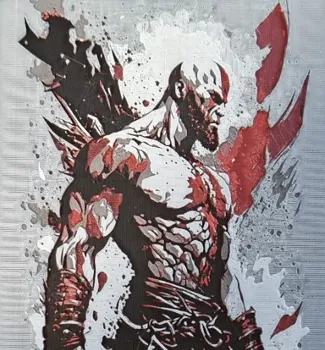 Kratos in his prime (HueForge)