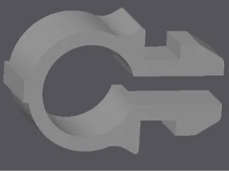 Cable Clip - Alu profile 4040