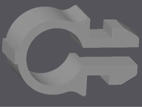 Cable Clip - Alu profile 4040