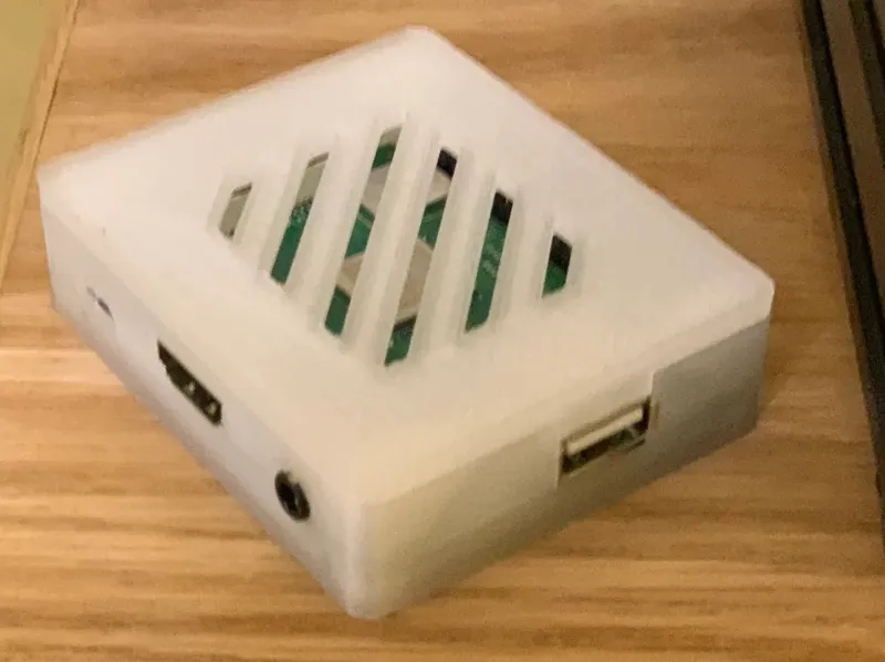 Raspberry pi 3a+ case with air vent