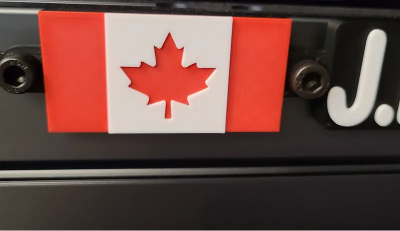 Canadian Flag for aluminum profile 4040