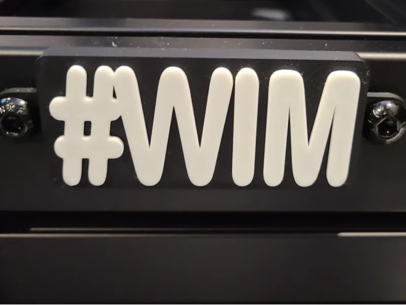 #WIM (Women in Motorsports) mount on 4040