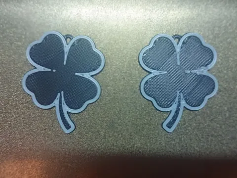 Earrings -4 leaf clover -Pendientes Trevol 4 hojas