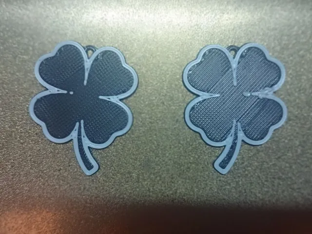 Earrings -4 leaf clover -Pendientes Trevol 4 hojas