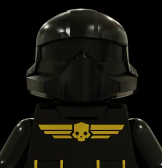 Helldiver Brick Figure