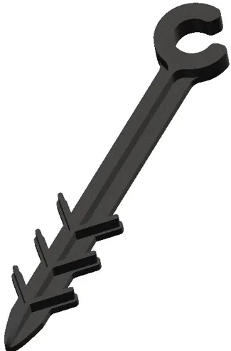 Ground Peg Stake 16/20/25mm PE Hose Pipe Tube