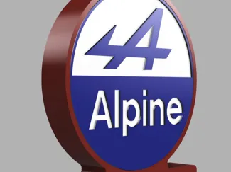 Light box Alpine