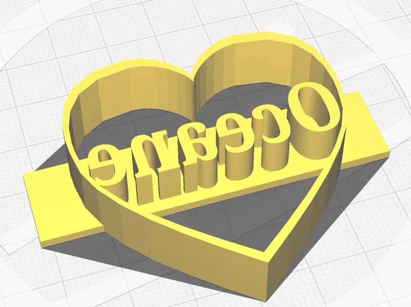 Oceane cookie cutter