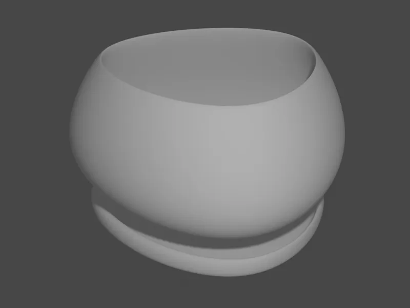 Triangular plant pot