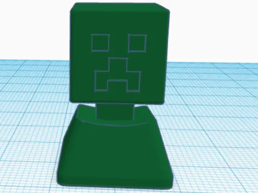 Creeper Head Keycap
