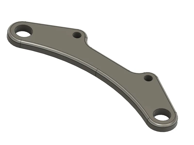 EZRL2222 - front bumper TOP - Nanda, Rally legend