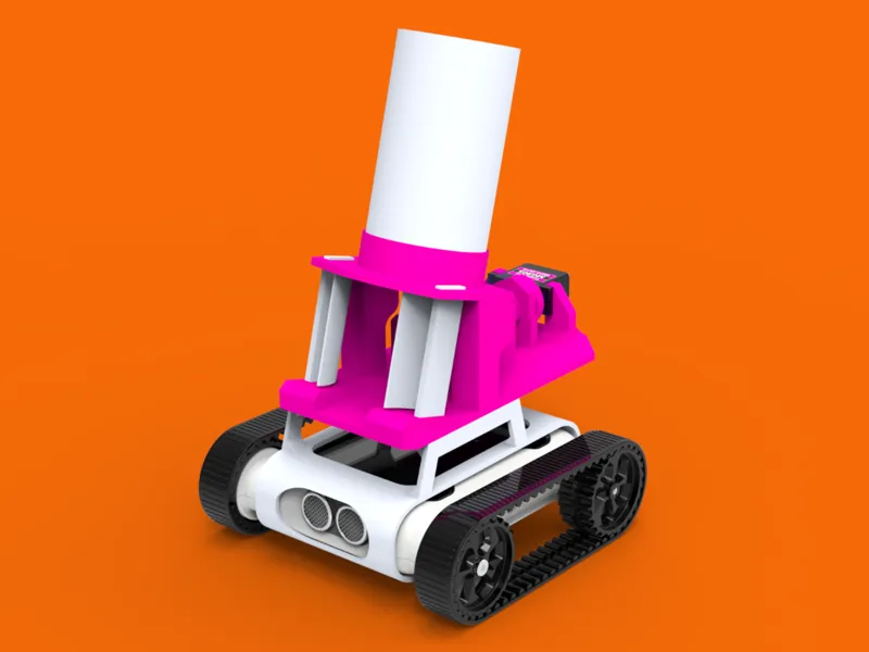 Ping Pong Shooter Attachment