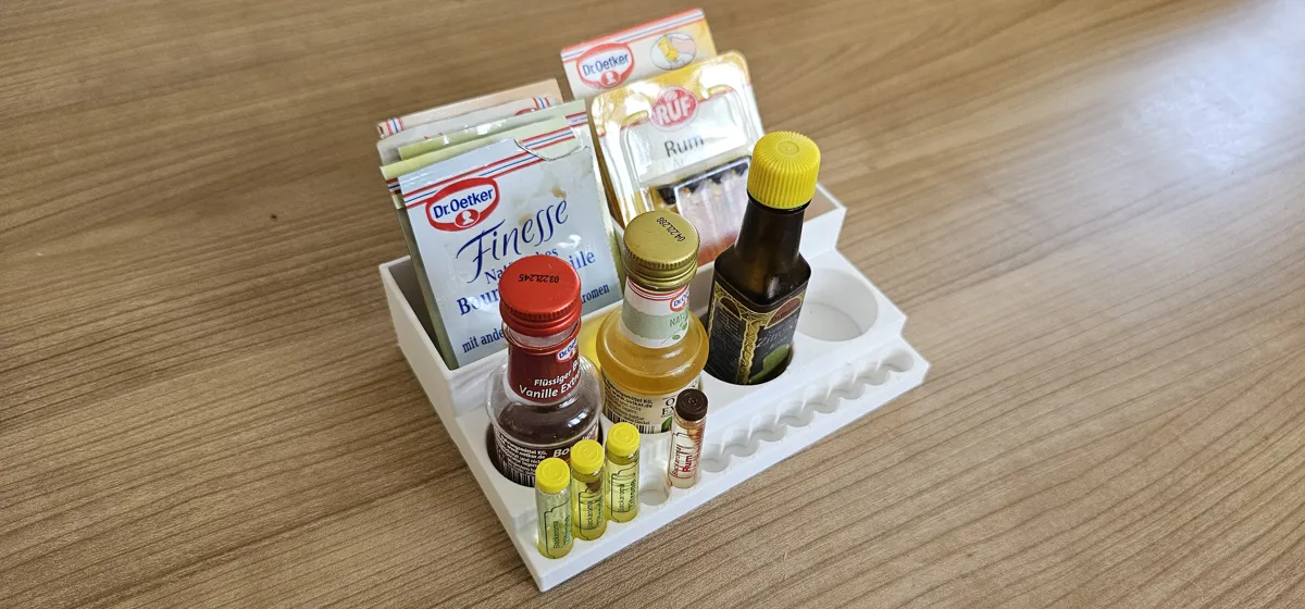Boîte de rangement pour arômes