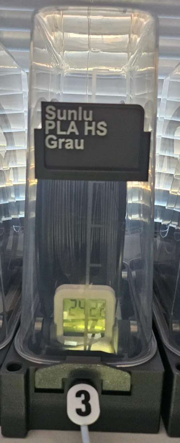 Filament Karten für Müslibox