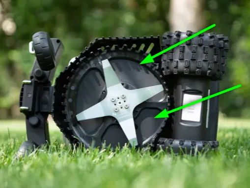 Ambrogio grass disc and protection