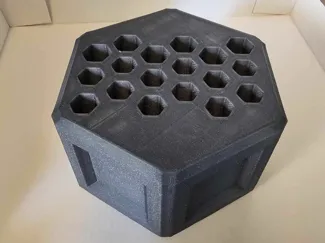 HoneyComb Brush Holder