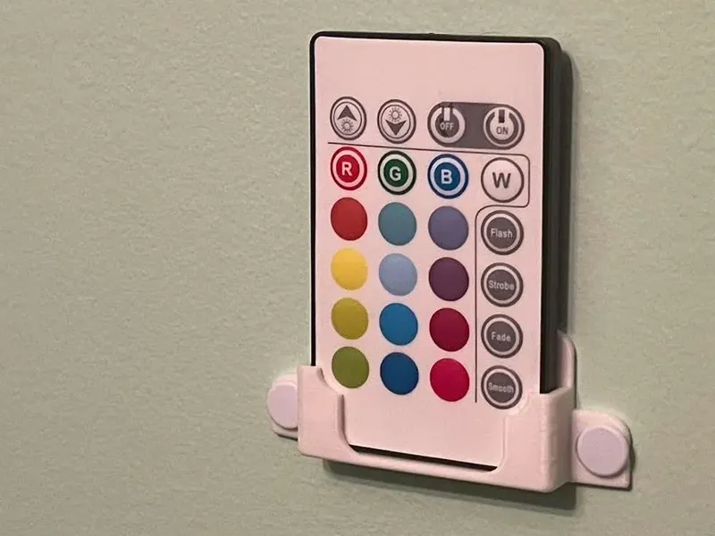 3D LED Controller Holder: Works with Puns
