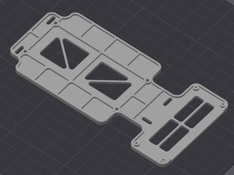 T Dron Base Frame Upgrade