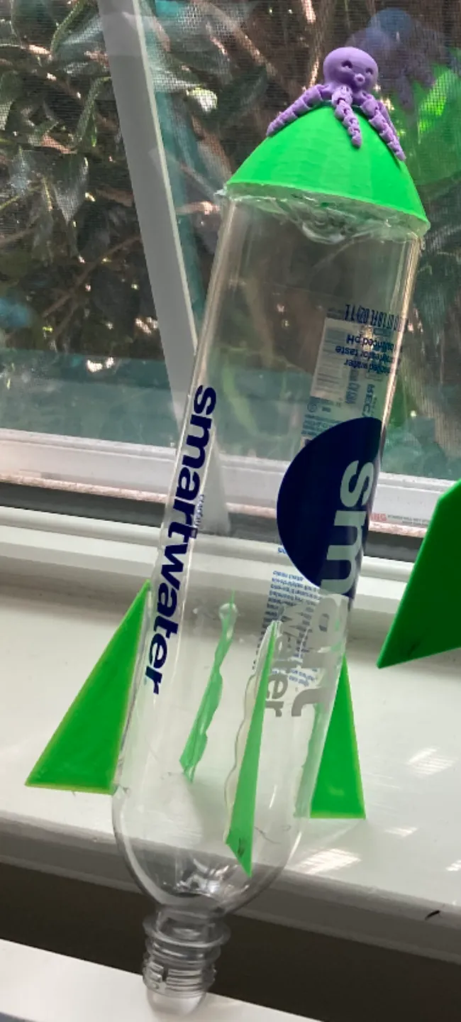 smart water compatible water bottle rocket