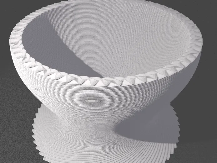 spiral bowl