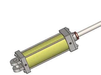 Model of Hydraulic Cylinder