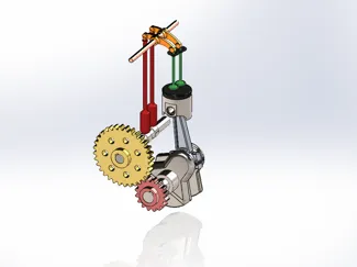 1 Cylinder Engine Concept 