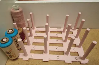 Sewing Thread Storage Holder different spool sizes