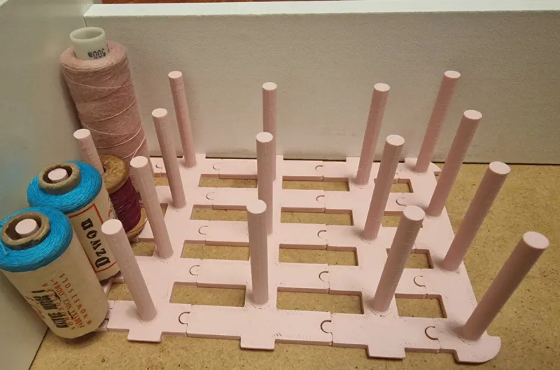 Sewing Thread Storage Holder different spool sizes