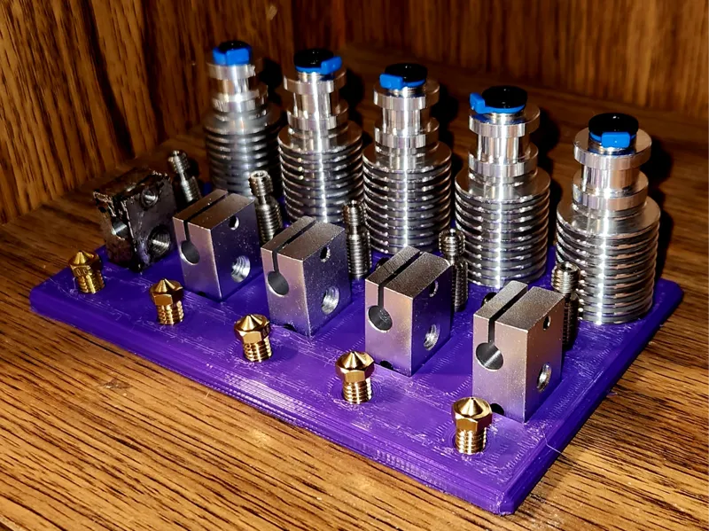 E3D V6 Hotend Parts Organizer