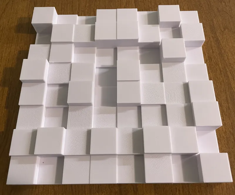 Wall art tile