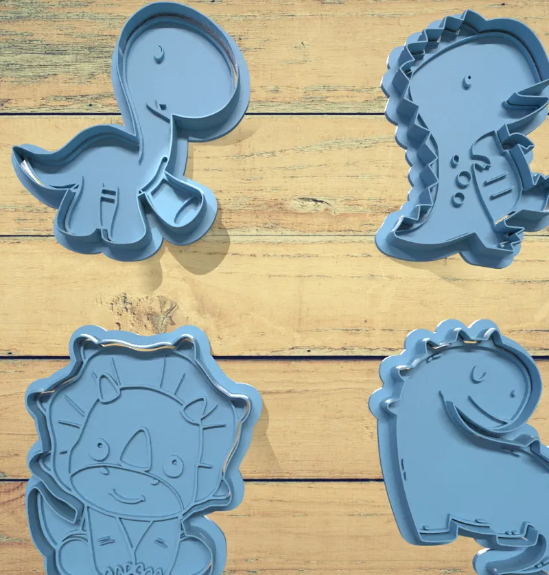 Dinosaur Cookie Cutter Set